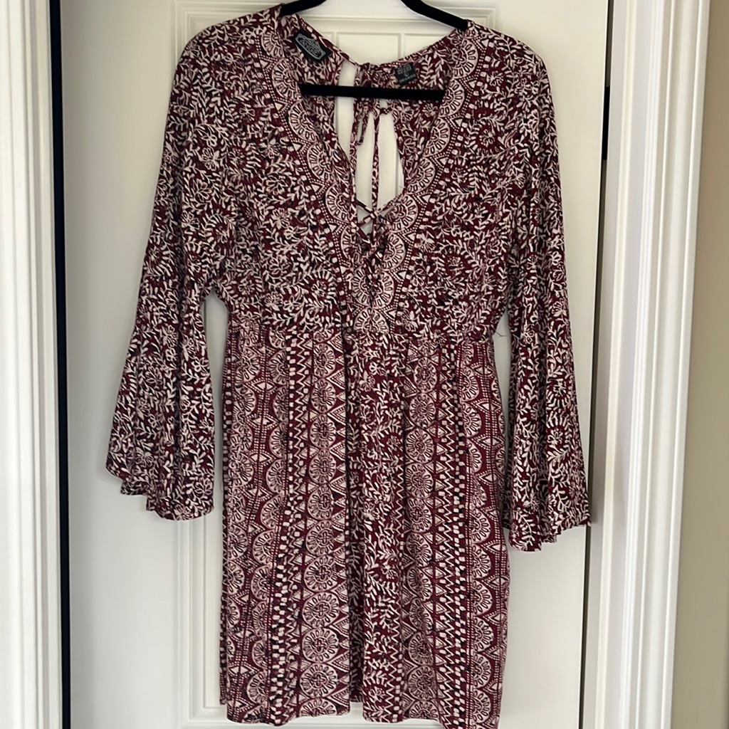Angie Brand Bell Sleeve Dress